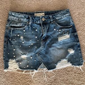 Jean skirt
